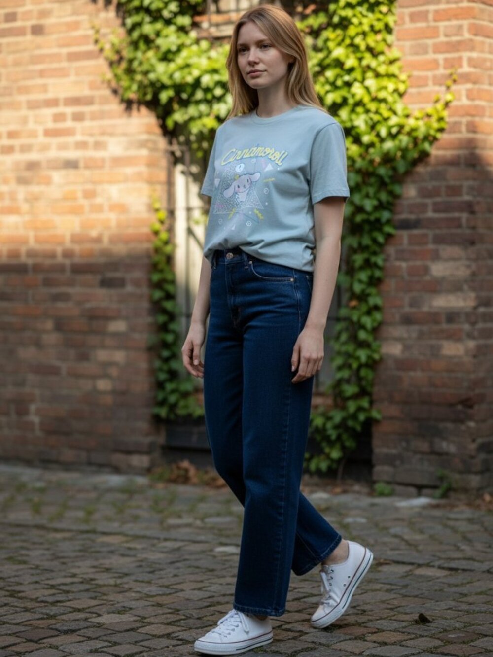Uniqlo‎ UT x Sanrio Cinnamoroll Graphic Tee Mint Green